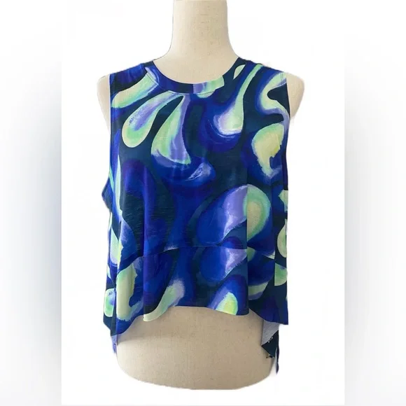 NWT FREE PEOPLE FP Women’s Tempo Printed Tank. Size Medium - Picture 3 of 5